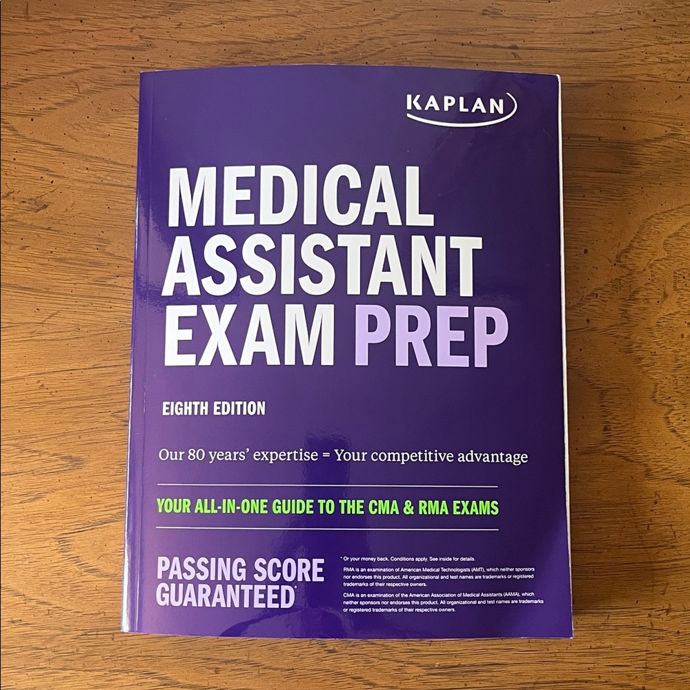 BRAND NEW Kaplan Medical Assistant Exam Prep Eighth Edition
